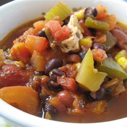 The recipe courtesy of http://allrecipes.com/recipe/the-best-vegetarian-chili-in-the-world/